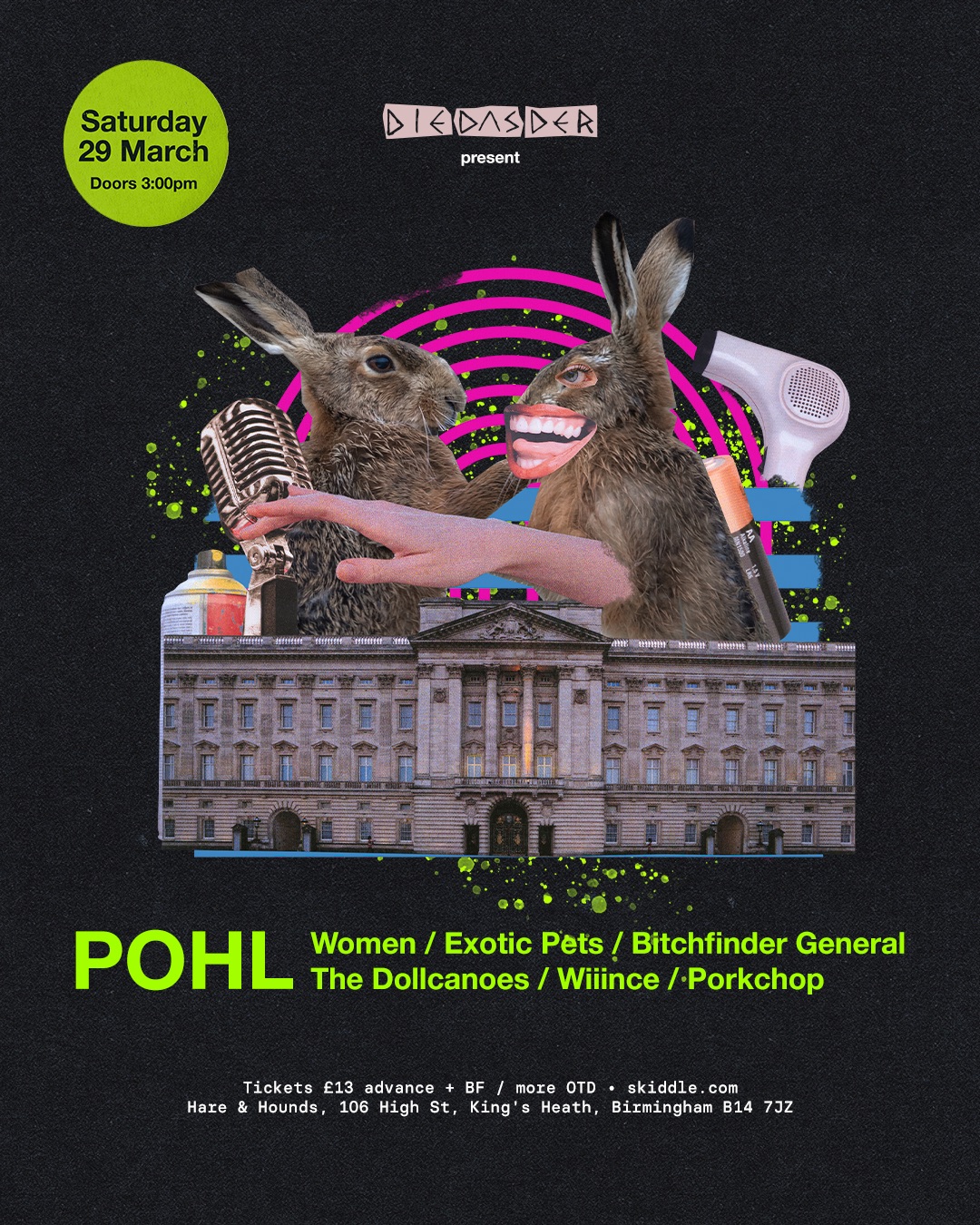 Mar. 29, 2025 - Hare & Hounds, Kings Heath, Birmingham